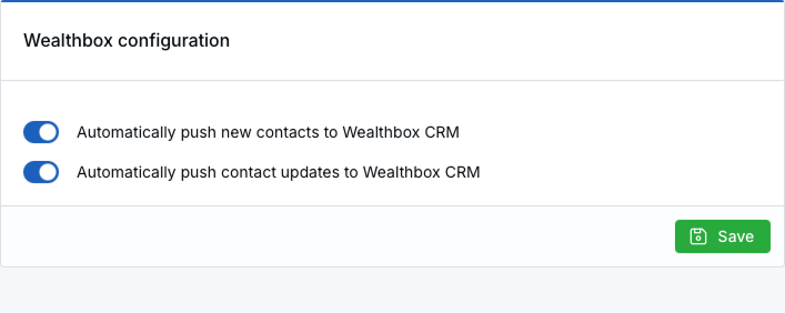 Wealthbox Configuration settings in LeadCenter.png