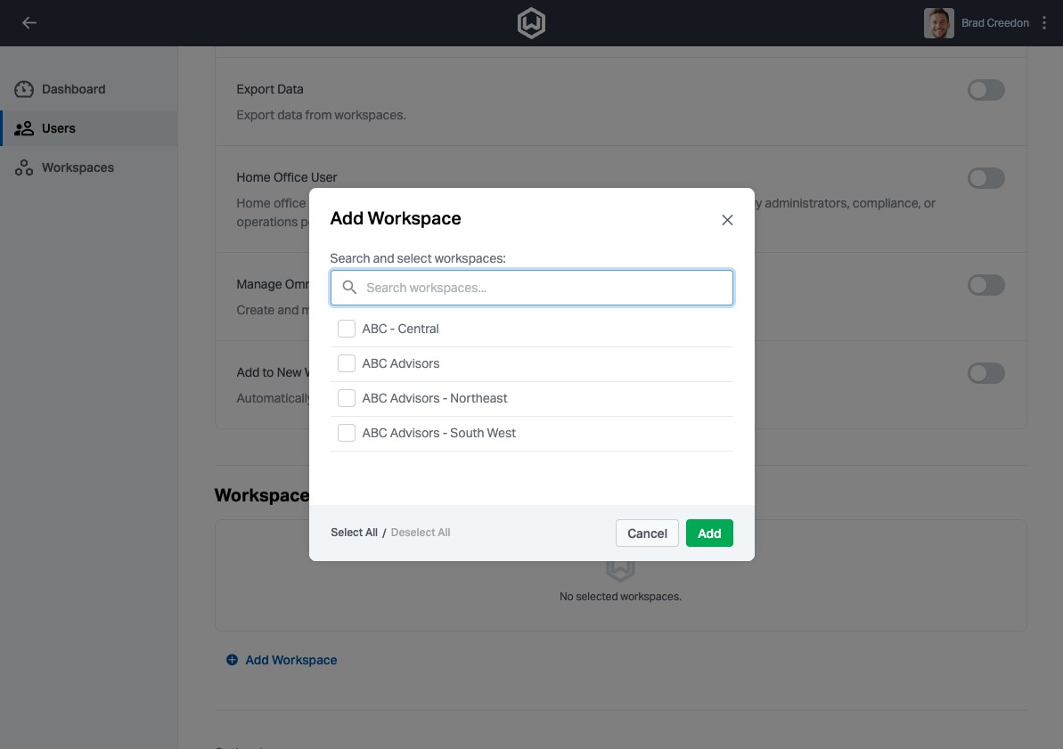 Select workspaces need access to .jpeg